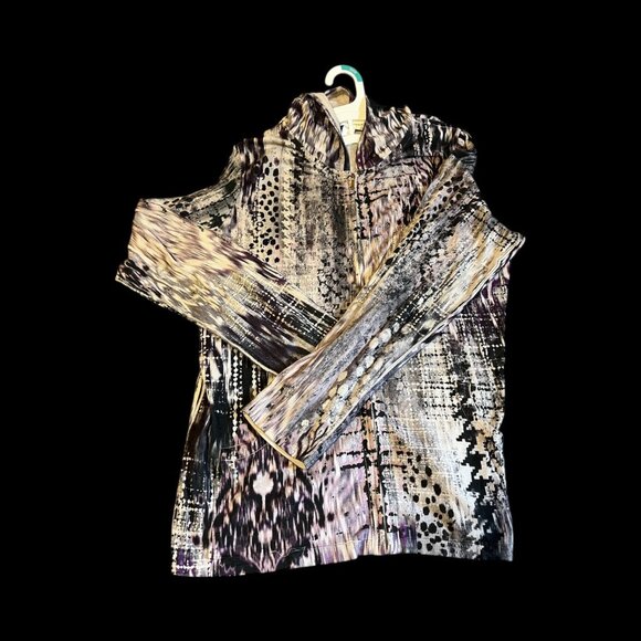 Christopher & Banks Tops - Christopher & Banks: Womens Size Large: Long-Sleeved Hoodie